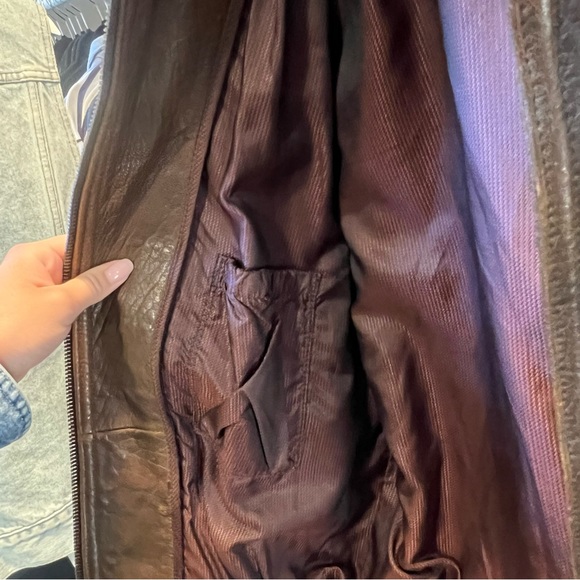 90’s Wilsons Bomber Leather Jacket - Picture 7 of 10